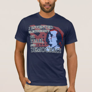 Camiseta de la electricidad y de la democracia de