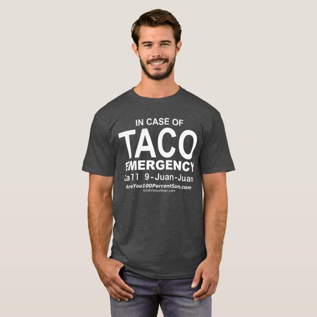 Camiseta de la emergencia del Taco (para BG (Anverso completo)
