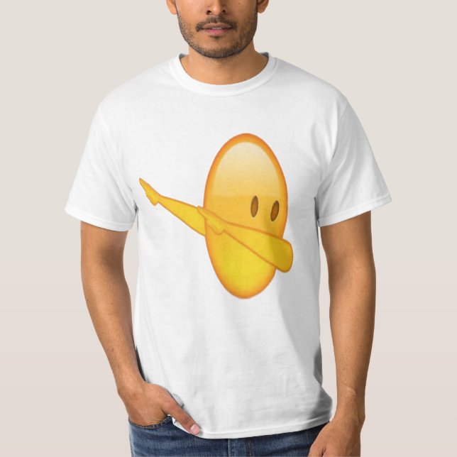 Camiseta de la emoji que frota (Anverso)