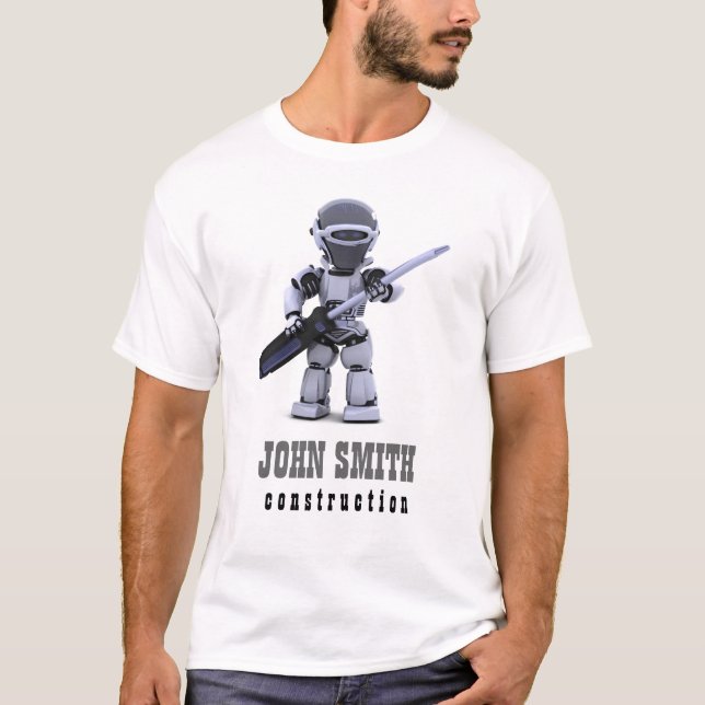 Camiseta de la empresa de construcción (Anverso)