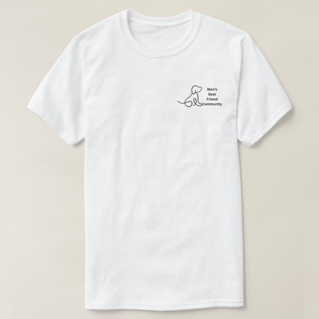 Camiseta de la empresa de perros (Diseño del anverso)