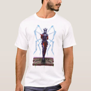 Camiseta de la encantadora de Drow