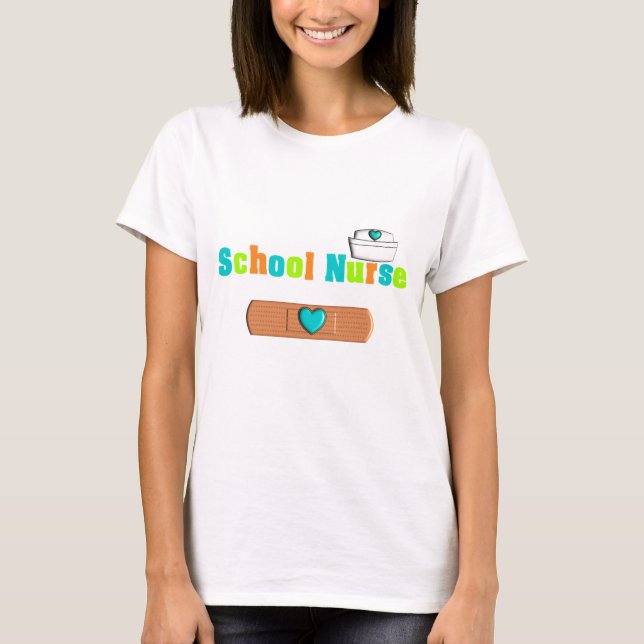 Camiseta de la ENFERMERA de la ESCUELA (Anverso)