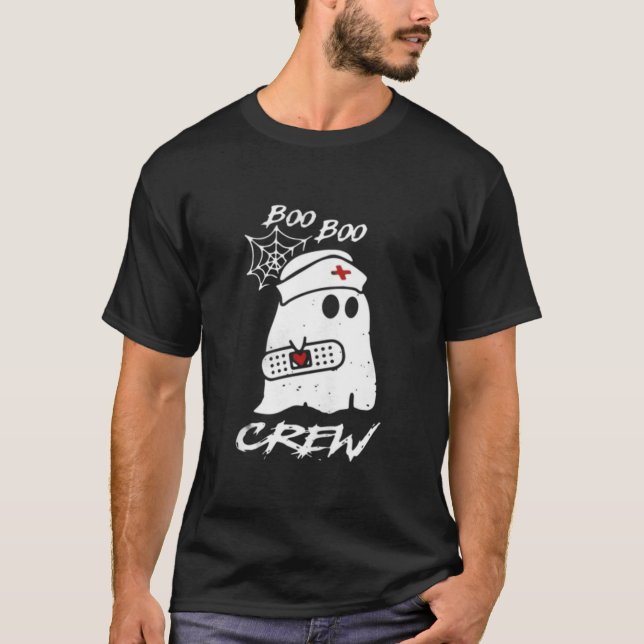 camiseta de la enfermera de la tripulación de hall (Anverso)