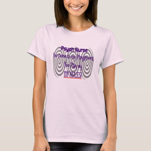 Camiseta de la enfermera de Psych (Anverso)