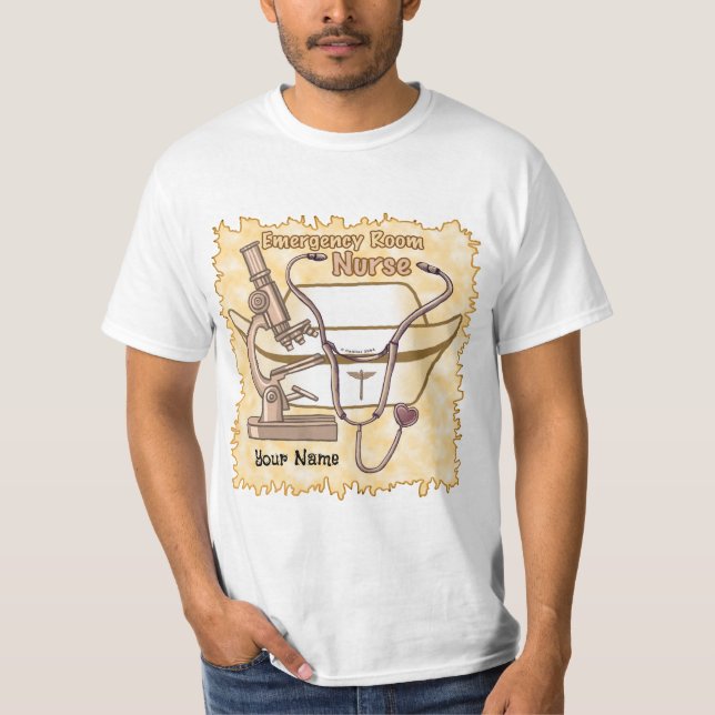 camiseta de la enfermera ER (Anverso)