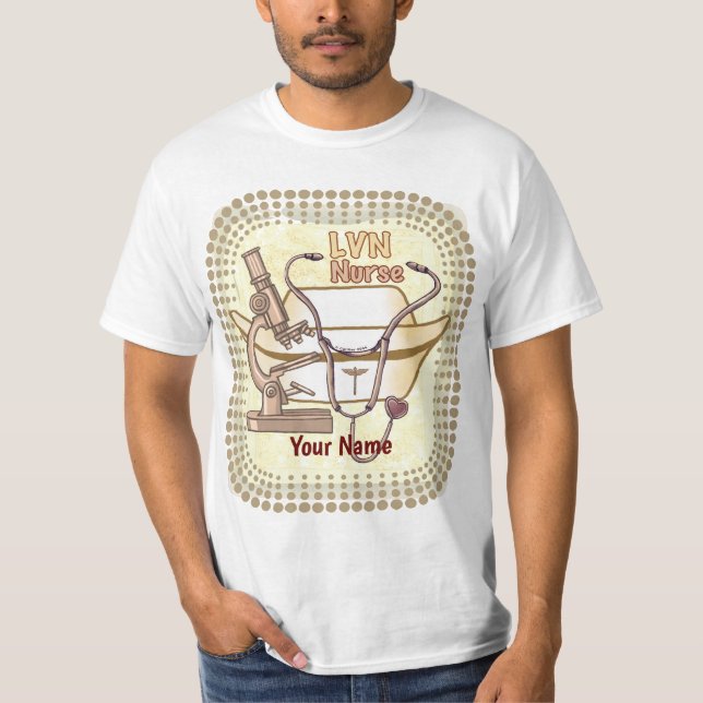 camiseta de la enfermera LVN (Anverso)