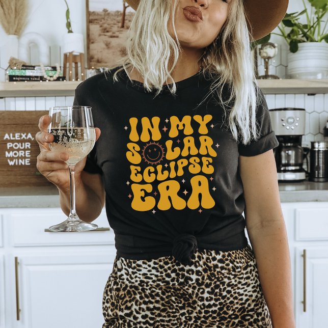 camiseta de la era del eclipse solar (SolarEclipse, CosmicFashion, AstronomyShirt, CelestialStyle, SpaceApparel, EclipseFashion, Astronomi)