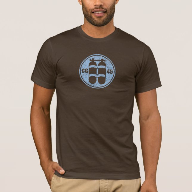 Camiseta de la escafandra autónoma CG45 (Anverso)