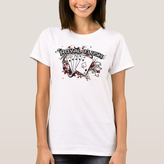 camiseta de la escalera real (Anverso)
