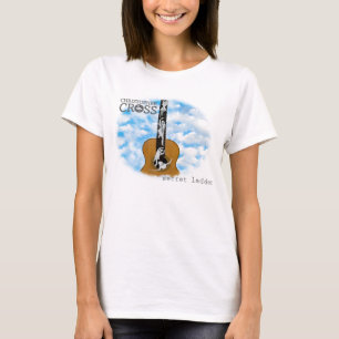 Camiseta de la "escalera secreta" de la cruz de