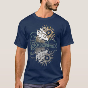 Camiseta de la escena del océano