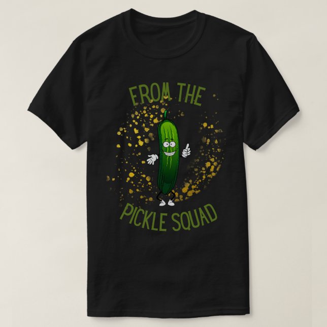 Camiseta De La Escuadrón De Las Pickle (Diseño del anverso)