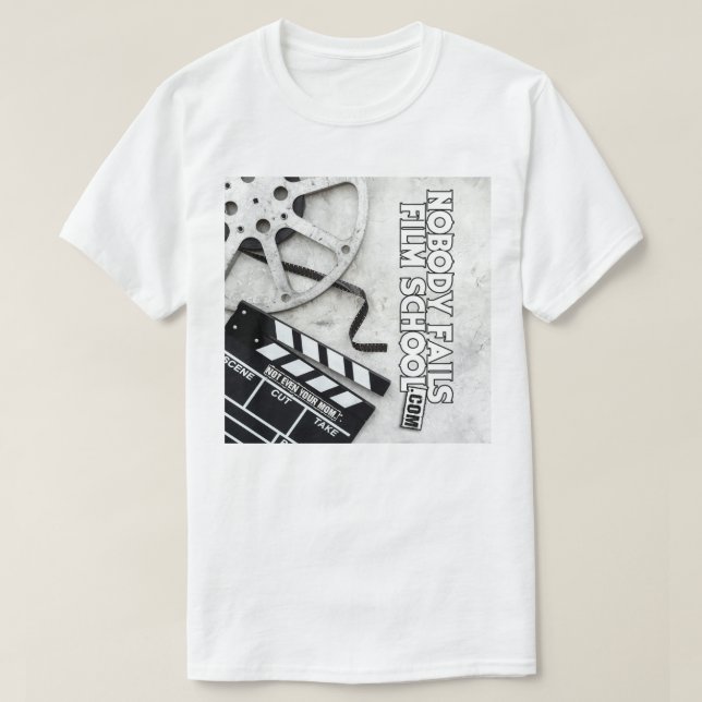 Camiseta de la Escuela de Cine NFFS | Para Gente q (Diseño del anverso)