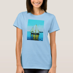 camiseta de la escuela de vela