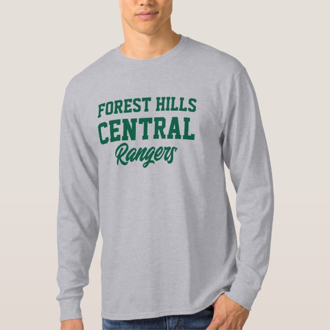 Camiseta de la Escuela Secundaria Central Forest H (Anverso)