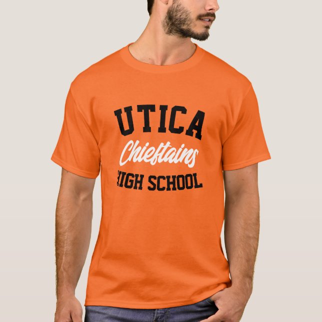 Camiseta de la Escuela Secundaria Utica (Anverso)
