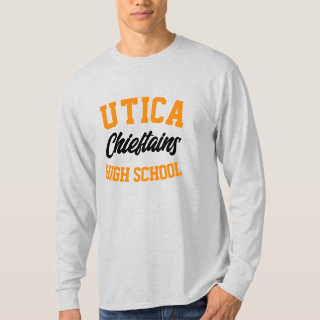 Camiseta de la Escuela Secundaria Utica (Anverso)