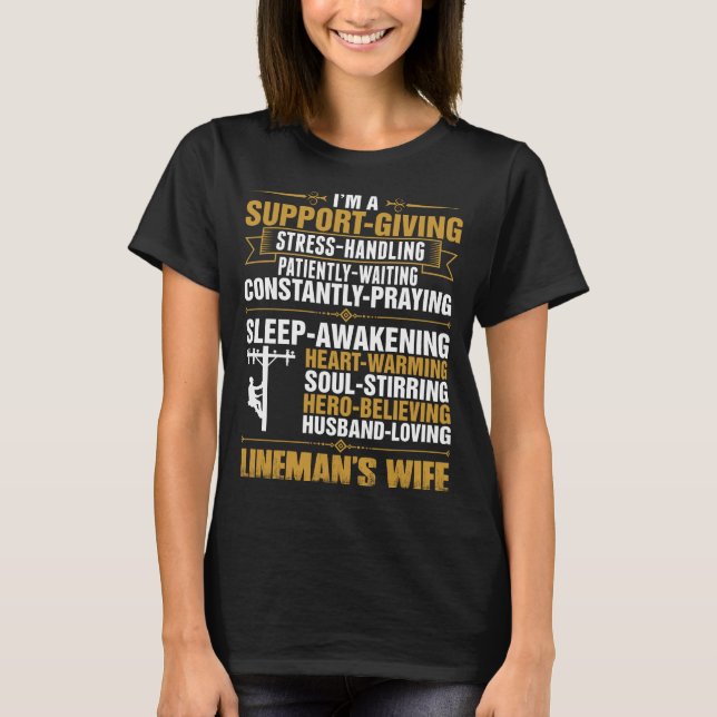Camiseta de la esposa de Linemans (Anverso)