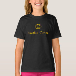 Camiseta de la esquina traviesa (amarillo)