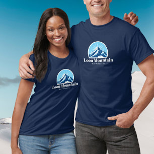 Camiseta de la estación de esquí de Loon Mountain