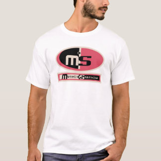 Camiseta de la estación de música