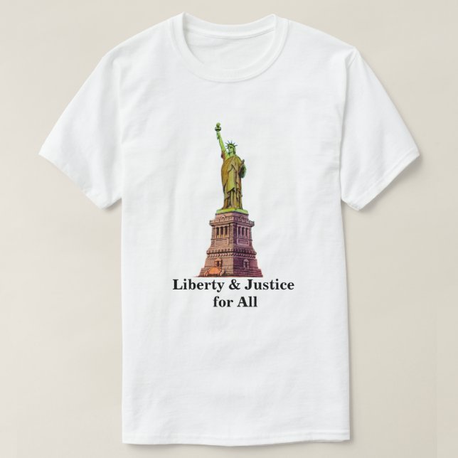 Camiseta de la Estatua de la Libertad (Diseño del anverso)