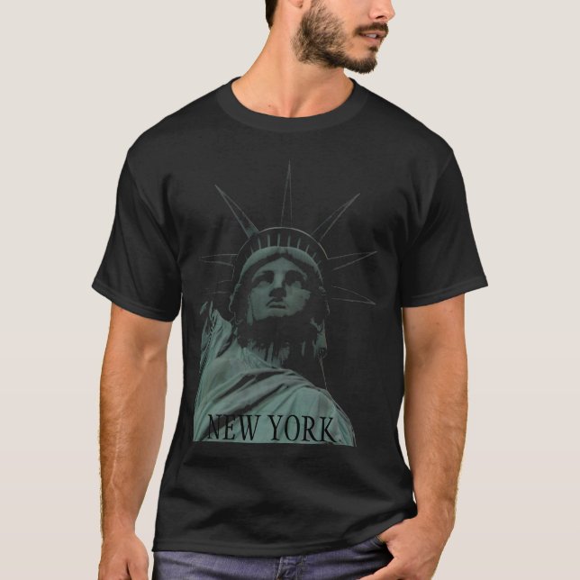 Camiseta de la Estatua de la Libertad de Nueva Yor (Anverso)