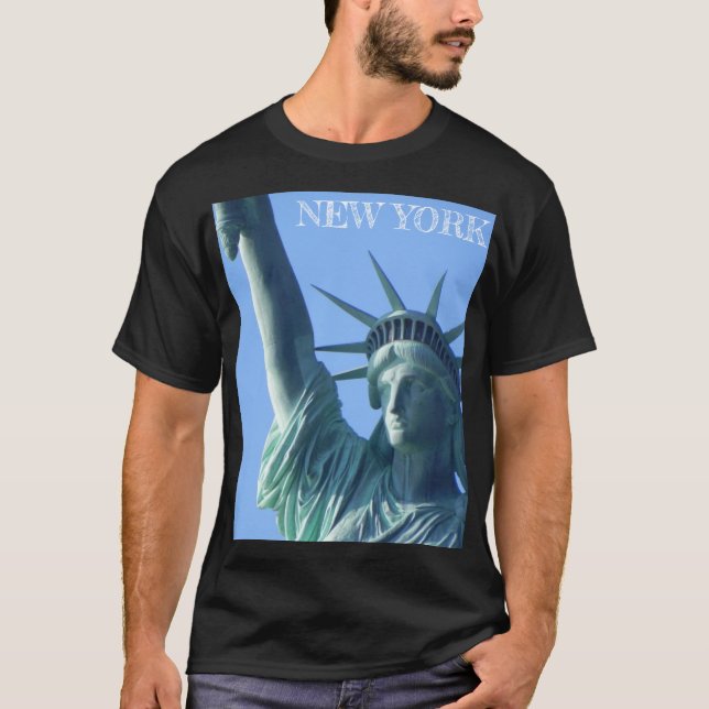 Camiseta de la Estatua de la Libertad de Nueva Yor (Anverso)