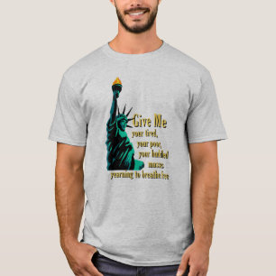 Camiseta de la Estatua de la Libertad - libertad