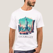 Camiseta de la Estatua de la Libertad Nueva York