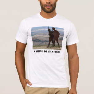 Camiseta de la estatua del peregrino