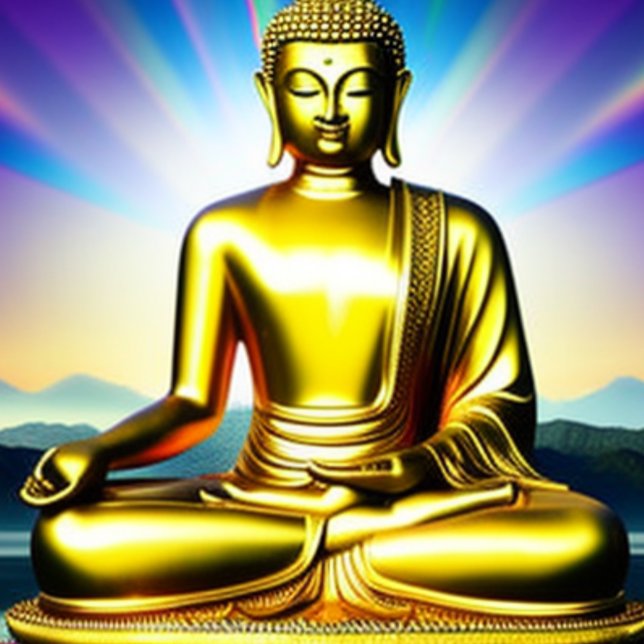Camiseta de la estatua espiritual de Buda (Subido por el creador)