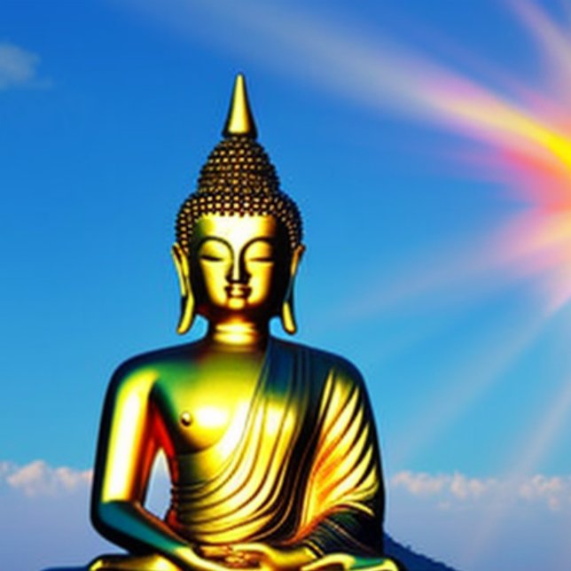 Camiseta de la estatua espiritual de Buda (Subido por el creador)