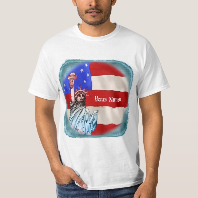 Camiseta de la Estatua Libertad (Anverso)