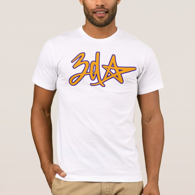 camiseta de la estrella 3d (Anverso)