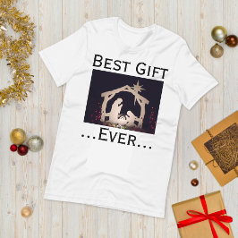 Camiseta de la estrella de Navidad del mejor regal