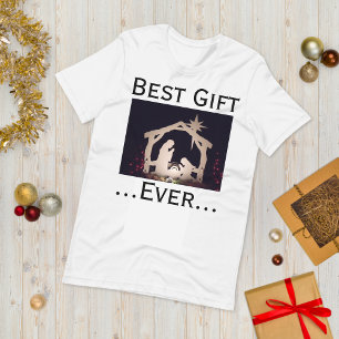 Camiseta de la estrella de Navidad del mejor regal
