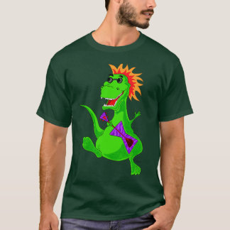 Camiseta de la estrella del rock de Tryannosaurus