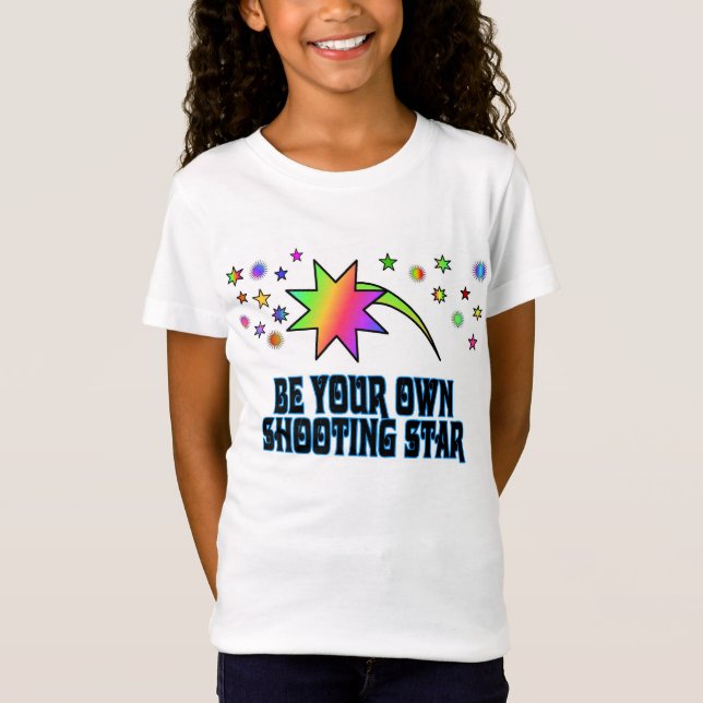 Camiseta de la estrella fugaz de los chicas (Anverso)