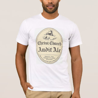 Camiseta de la etiqueta de la cerveza del vintage
