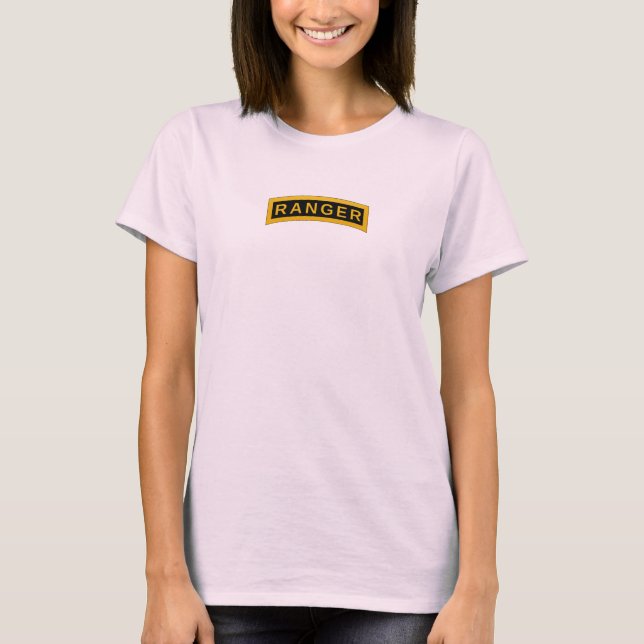 Camiseta de la etiqueta de la escuela del (Anverso)