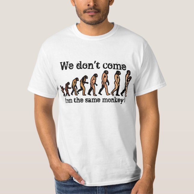 Camiseta de la evolución (Anverso)