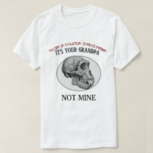 Camiseta de la Evolución de Darwin: Es tu camiseta