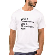 Camiseta de la evolución de la música