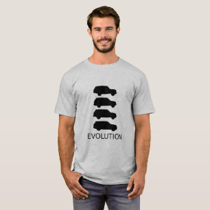 Camiseta de la evolución de Range Rover