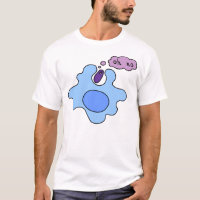Camiseta de la fagocitosis de las bacterias