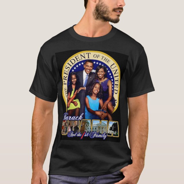 camiseta de la familia de Obama del iBODY 1ra (Anverso)