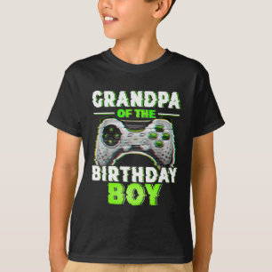 Camiseta De La Familia De Videojuegos De Cumpleaños