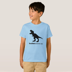 camiseta de la familia del dinosaurio del rex del